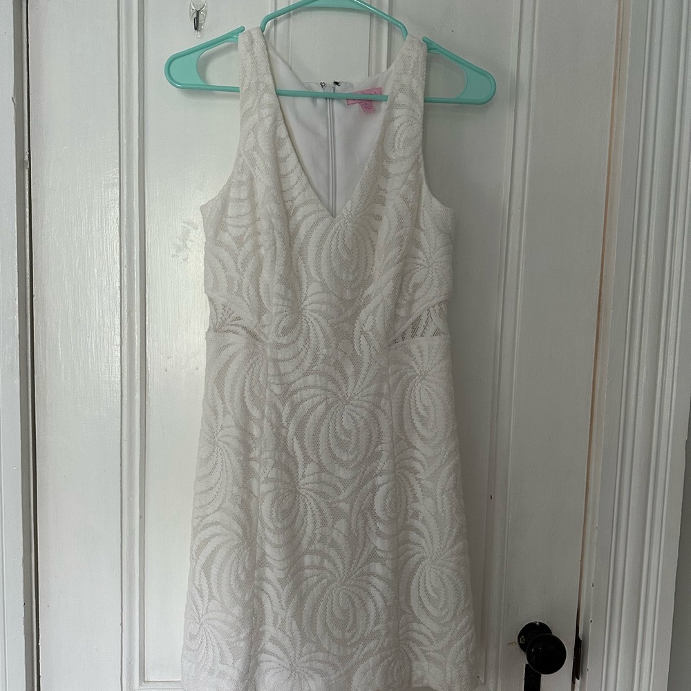 Lilly Pulitzer Blakely White Dress